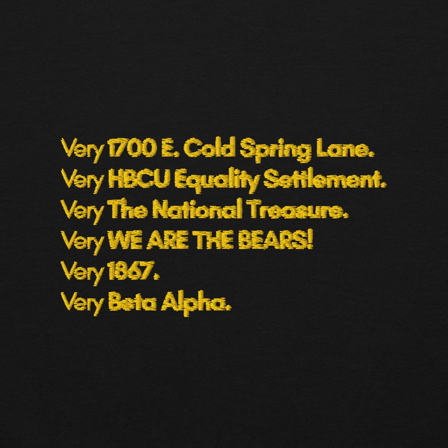 Very Beta Alpha.