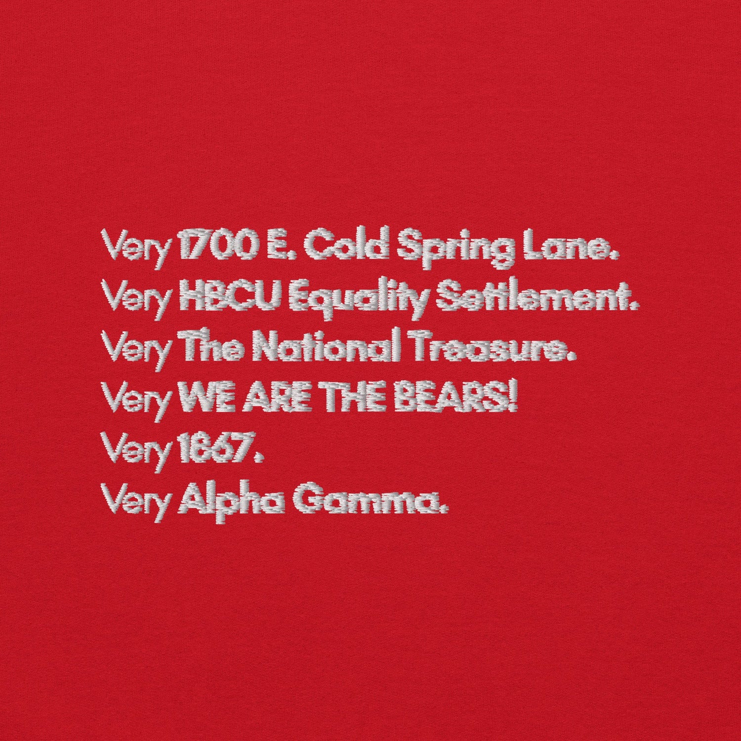 Very Alpha Gamma.