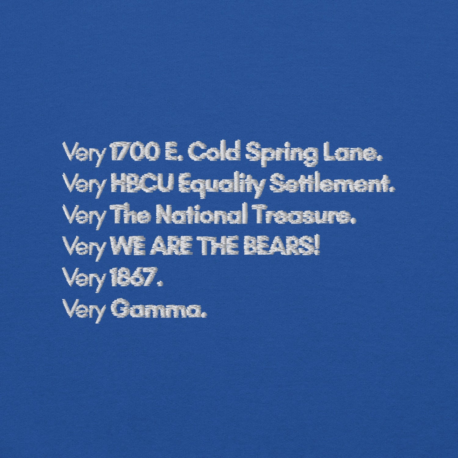 Very Gamma.